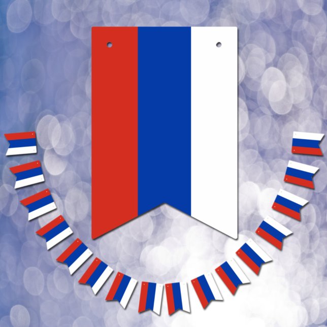 Drapeau russe & Parti Russie Bannières / Mariages (Créateur téléchargé)