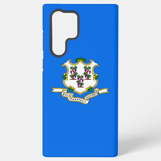 Drapeau Samsung Galaxy S22 Ultra Coque du Connecti (Verso)