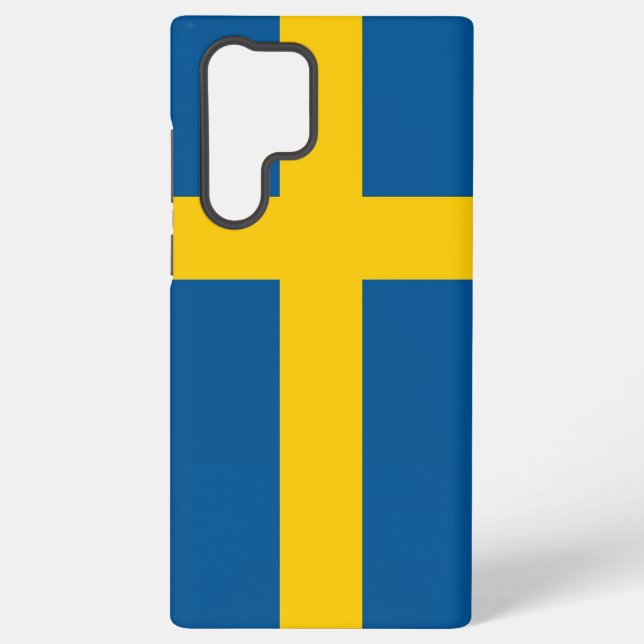 Drapeau Samsung Galaxy S22 Ultra Coque Suède (Verso)