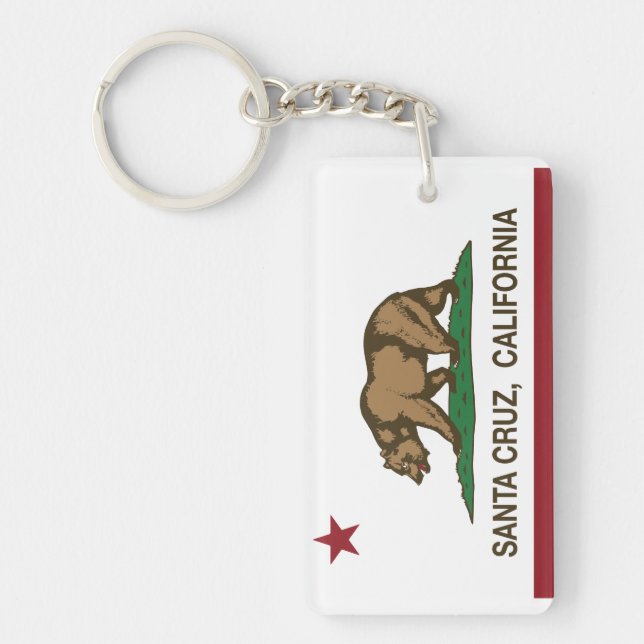 Drapeau Santa Cruz d'état de la Californie (Devant)