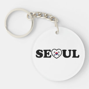 Drapeau Seoul Love Heart Taegeukgi