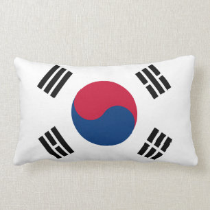 Drapeau sud-coréen coussin