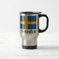 drapeau/Suède inoxydables de tasse de banlieusard