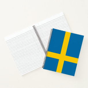 Drapeau suédois (Suède) Carnet