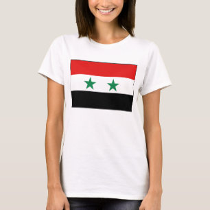 Drapeau Syrie x Carte T-shirt