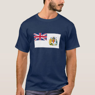 Drapeau T-shirt du Territoire de l'Antarctique bri