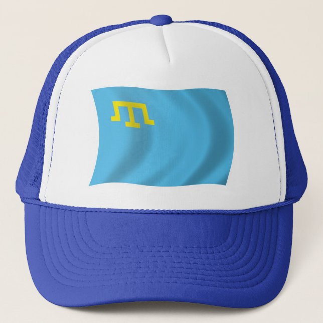 Drapeau Tatars de Crimée Casquette (Devant)