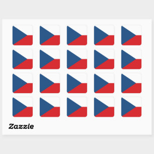Drapeau tchèque & stickers de mode République tchè