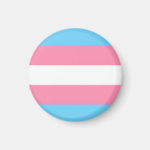 drapeau trans sur aimant
