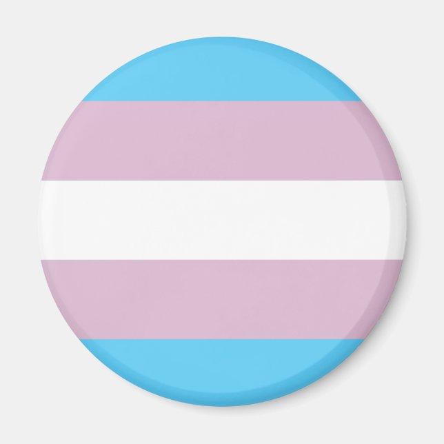 Drapeau transgenre Magnets (Devant)