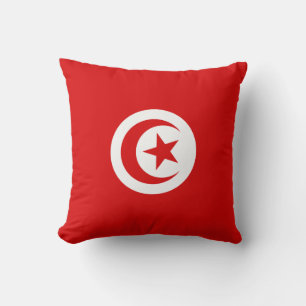 Drapeau tunisien x Coussin du drapeau