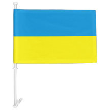 Drapeau ukrainien bleu et jaune Slava Ukraine