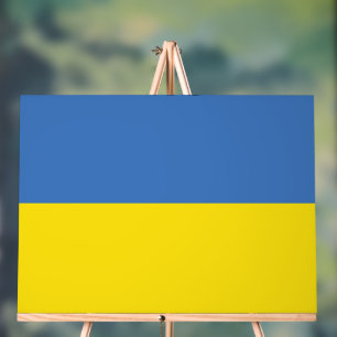 Drapeau ukrainien Slava Ukraini С л а в а р У к  d