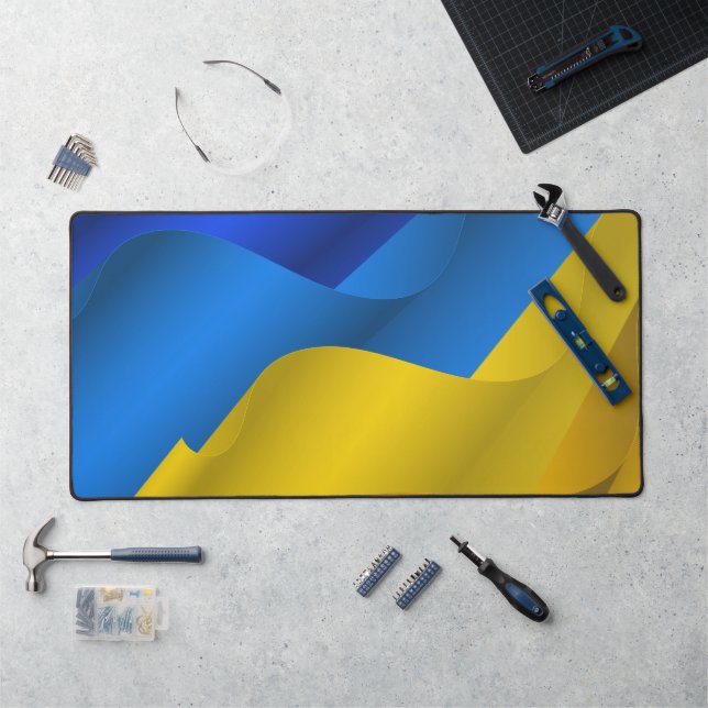 Drapeau ukrainien stylisé (Poste de travail)