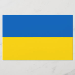 Drapeau ukrainien (Ukraine) Papeterie