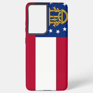 Drapeau ultra Coque Samsung Galaxy S21 de Géorgie