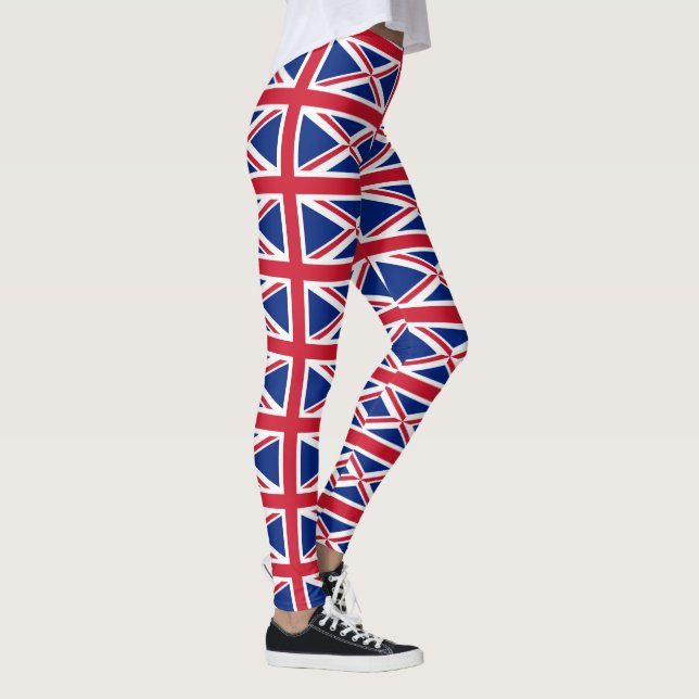 Drapeau Union Jack / Britanniques Leggings (Droite)