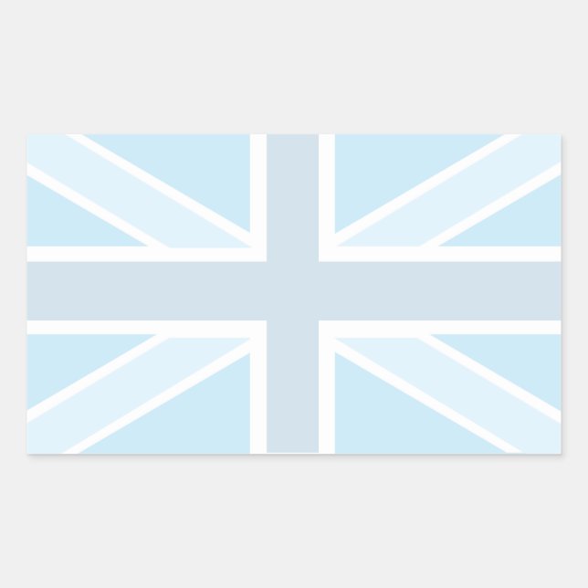 Drapeau Union Jack dans Stickers Bleus (Devant)