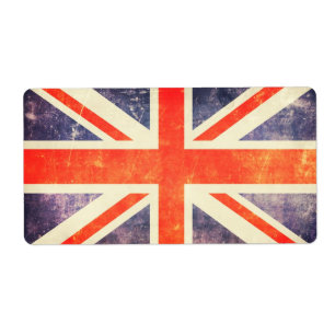 Drapeau Union Jack vintage