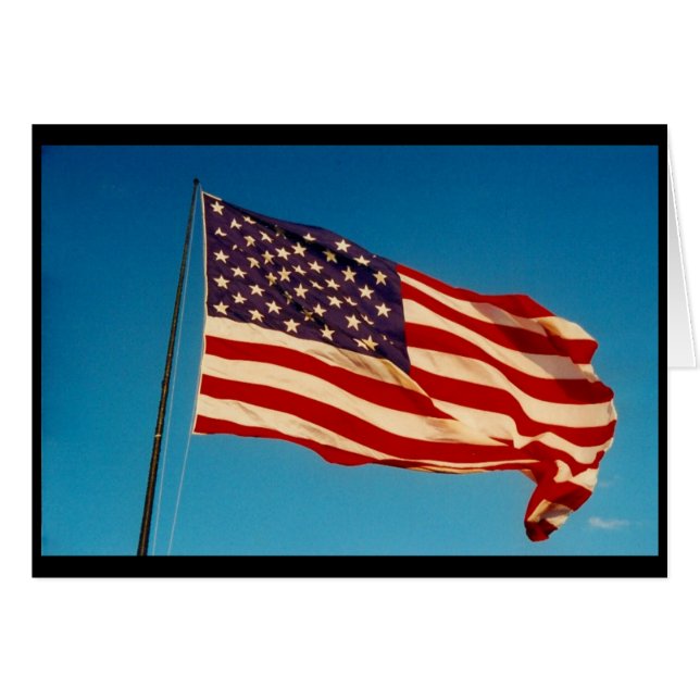 drapeau usa (Devant horizontal)