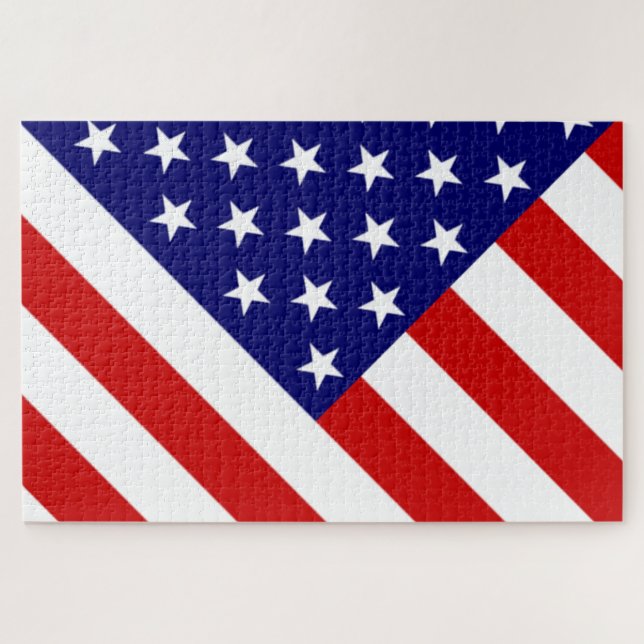 Drapeau USA 20x30 1014pc jpcn Jigsaw Puzzle (Horizontal)