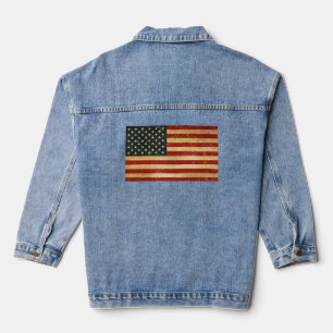 Drapeau Vintage américain féminin