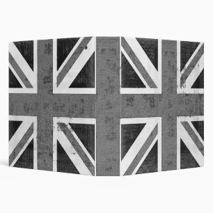 Drapeau vintage Royaume-Uni Classeurs