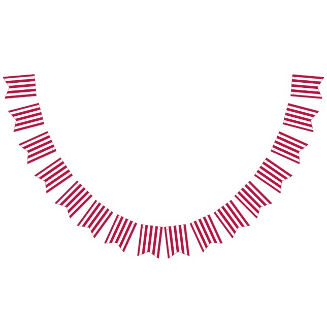 Drapeaux à rayures rouges et blanches (Tout)