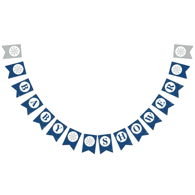 Drapeaux de baby shower - Garçon Babyshower (Tout)