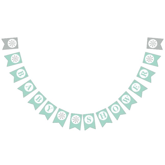 Drapeaux de baby shower - Garçon Babyshower (Tout)