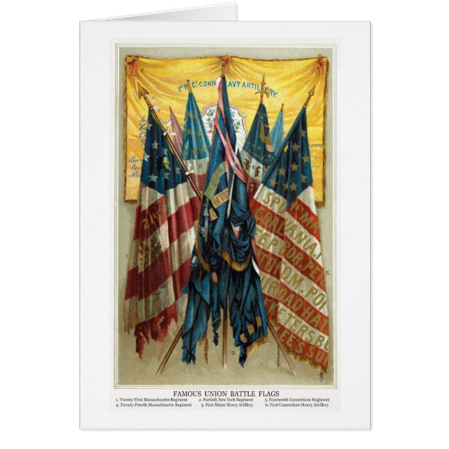 Drapeaux de bataille de guerre civile no.3 (Devant)