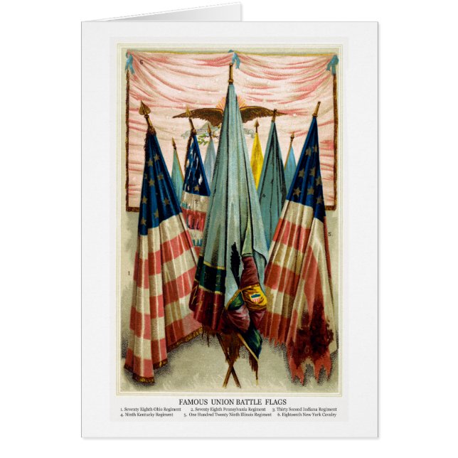 Drapeaux de bataille de guerre civile no.5 (Devant)