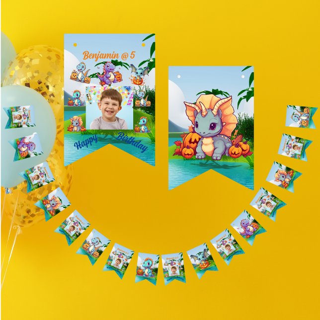 Drapeaux de Bunting Anniversaire de enfant Party B (Créateur téléchargé)