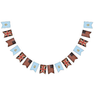 Drapeaux de Bunting de la fête du Mariage royal of