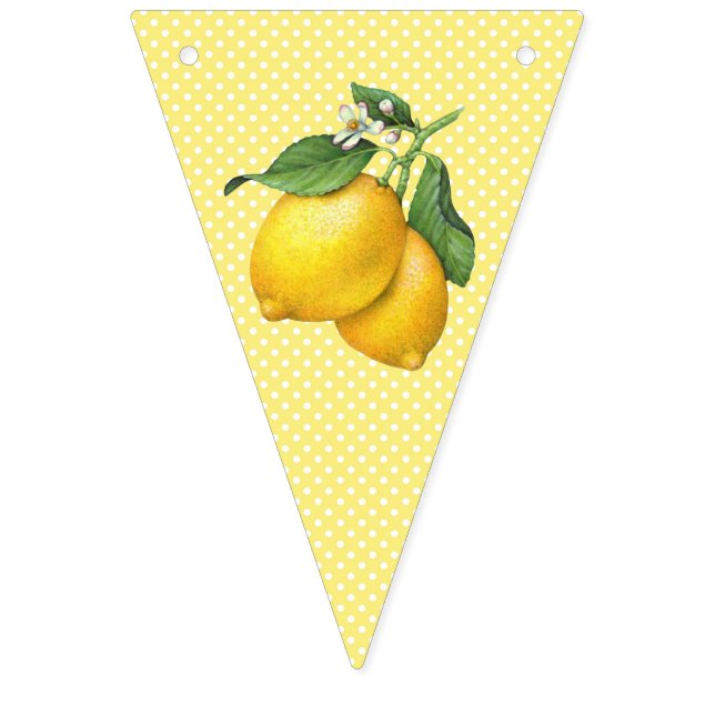Drapeaux de grenaille de citron jaune (treizième drapeau)