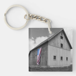 Drapeaux de nos agriculteurs - Grange avec drapeau