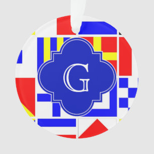Drapeaux de signalisation nautique Monogramme de Q