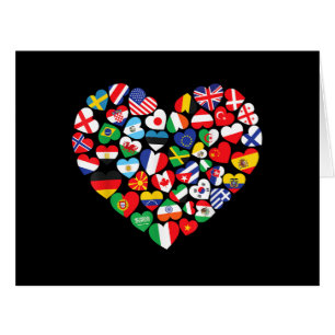 Drapeaux des pays du pavillon international