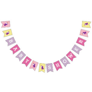 Drapeaux mignons de bannière d'étamine de baby