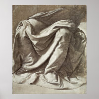 Drapery study for a Seated Figure, c.1475-80