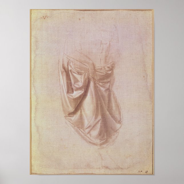Drapery study poster (Front)