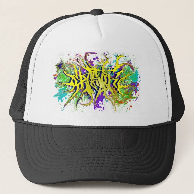drastikdub trucker hat (Front)