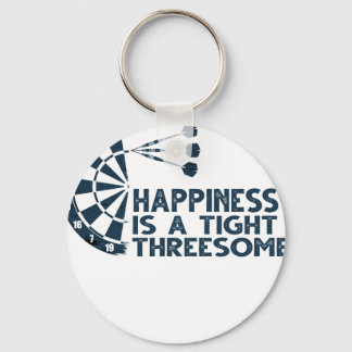Drats Player Happiness Is A Tight Threesome Funny  Keychain