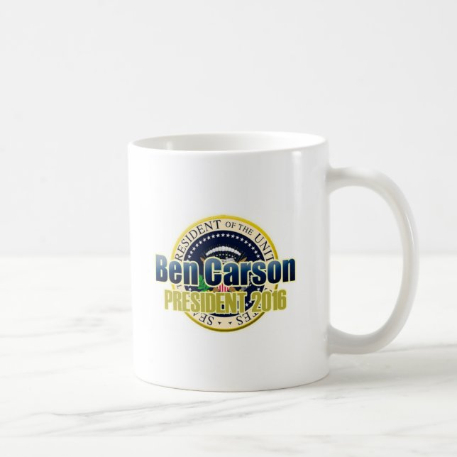 Draught   Benjamin Carson for President Coffee Mug (Right)