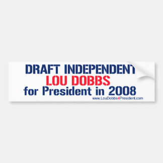 Draught   Dobbs 2 Bumper Sticker