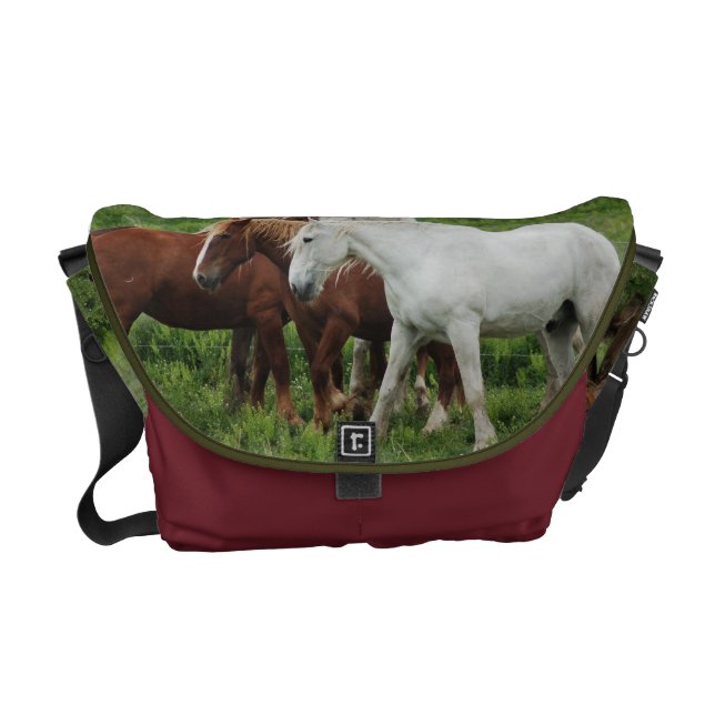 Draught   Horse Bag Messenger Bag (Front)