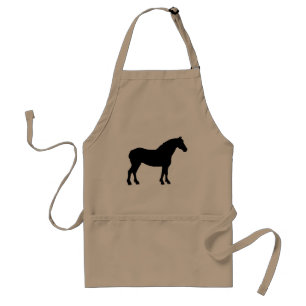 Draught   Horse (black) Standard Apron