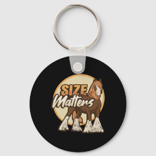 Draught Horse Meme Size S Design For A Clydesdale  Keychain