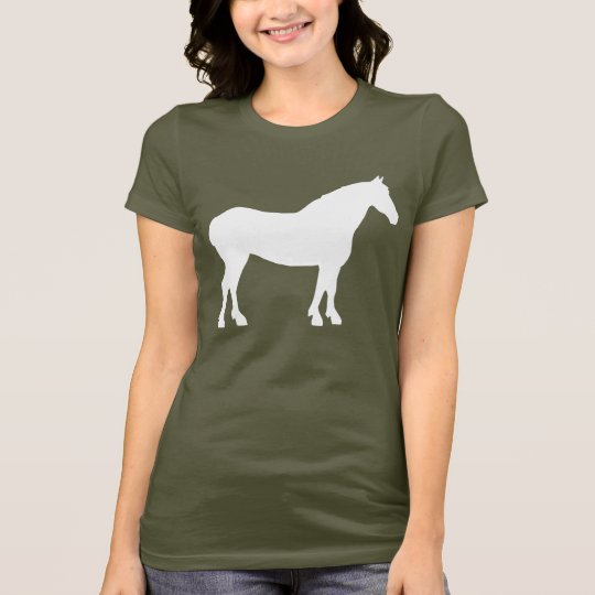 Draught Horse (white) T-Shirt