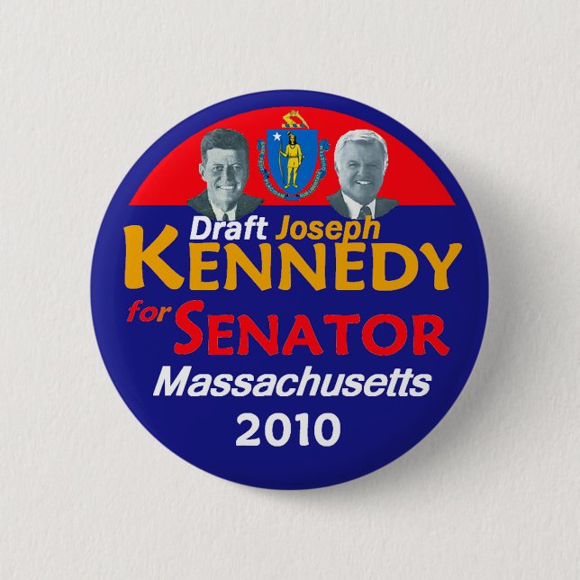 Draught   KENNEDY Button (Front)